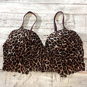 Victoria’s Secret - PINK Lace Bralette “Large” 4 bras for $25. Lightly Used